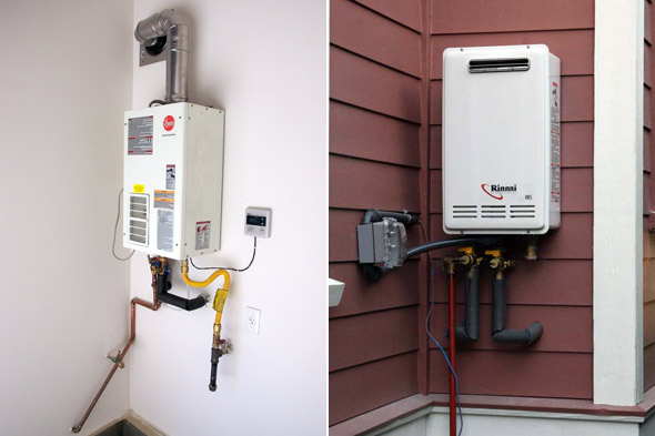 Tankless Water Heater Split